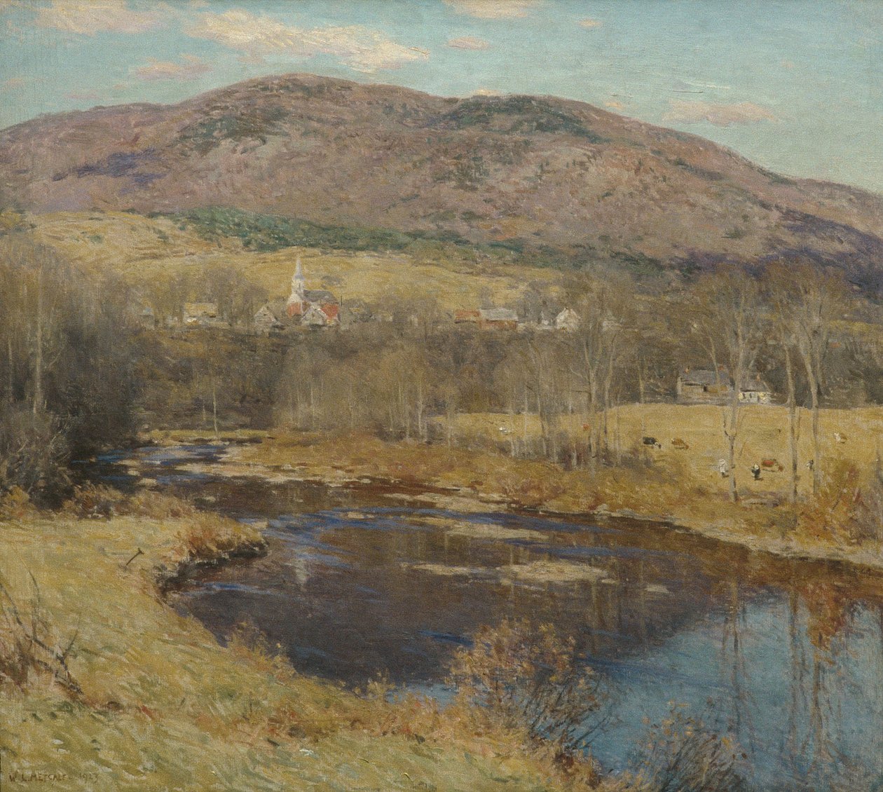 O norte do país, 1923 de Willard Leroy Metcalf