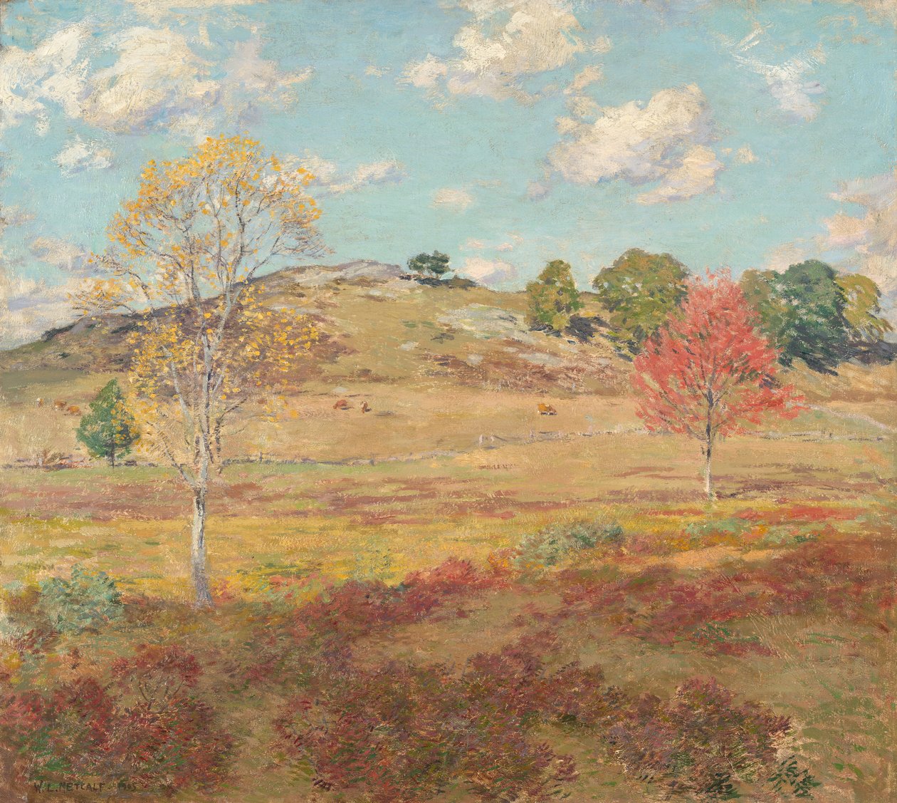 Início do outono de Willard Leroy Metcalf