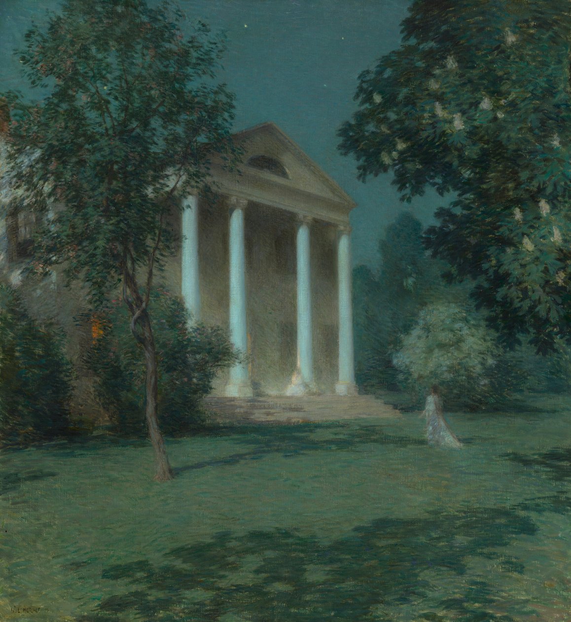 Noite de Maio de Willard Leroy Metcalf
