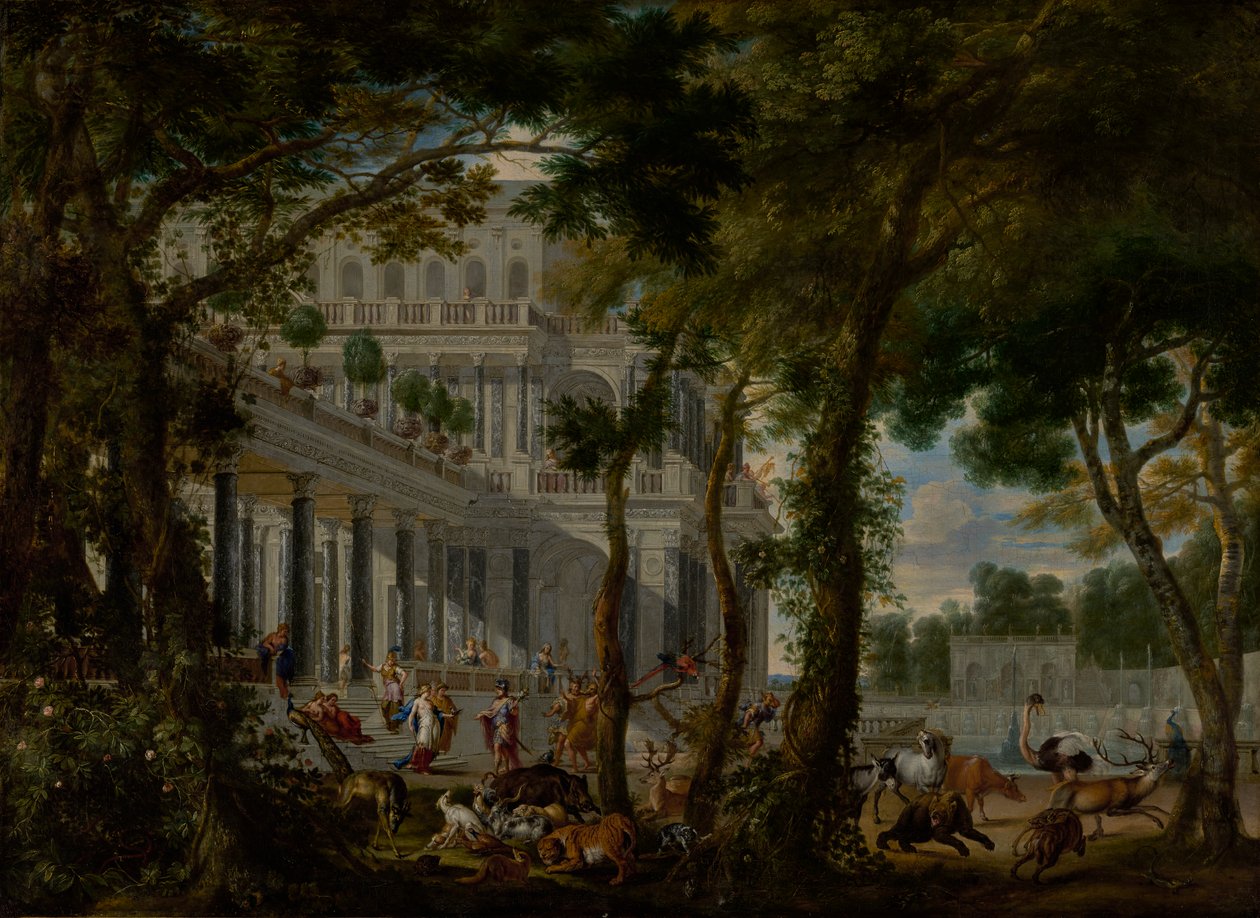 Ulisses no Palácio de Circe de Willem Schubart von Ehrenberg