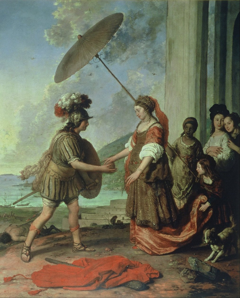 Teseu e Ariadne de Willem Strijcker