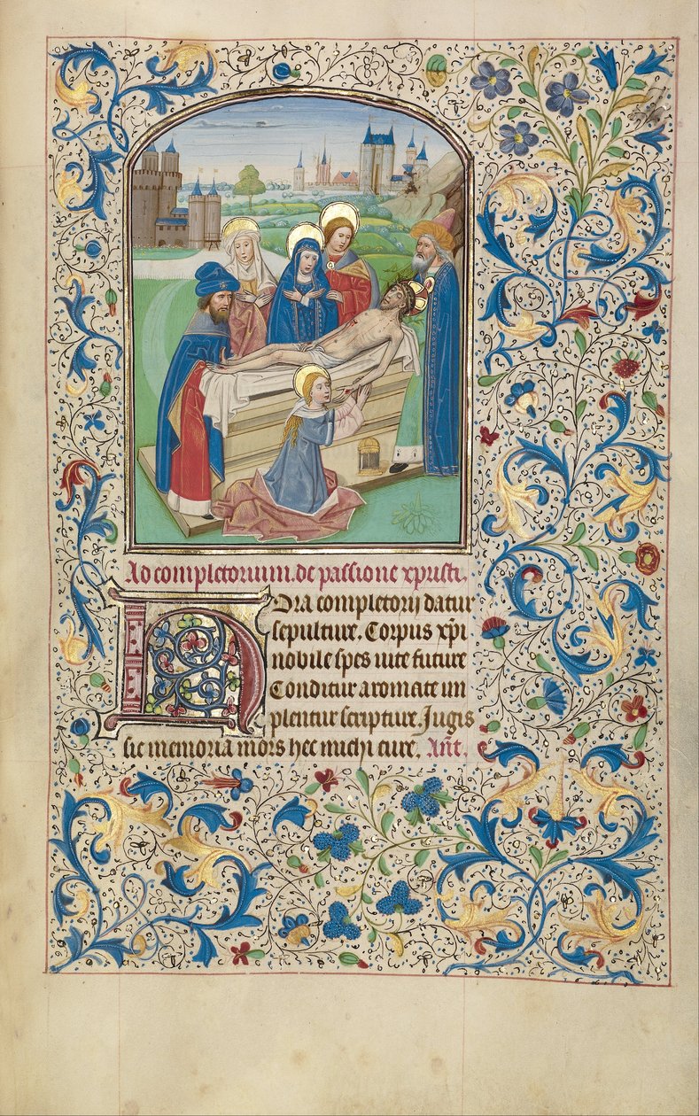 O Entombment de Willem Vrelant