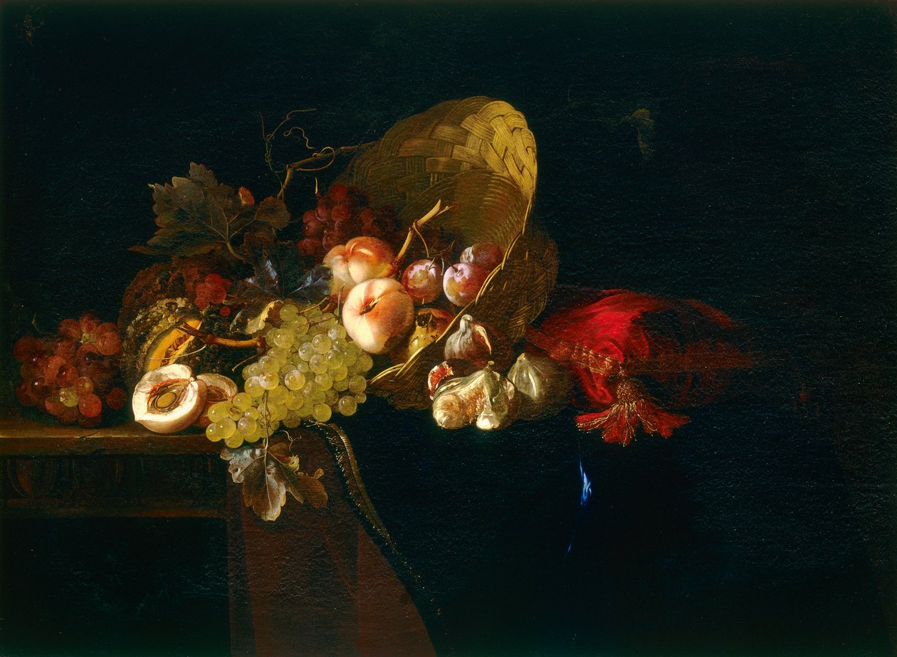 Ainda-vida de frutas de Willem van Aelst