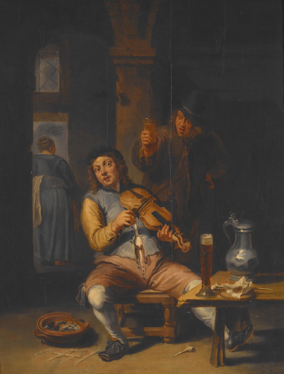 Os foliões de Willem van the Elder Herp