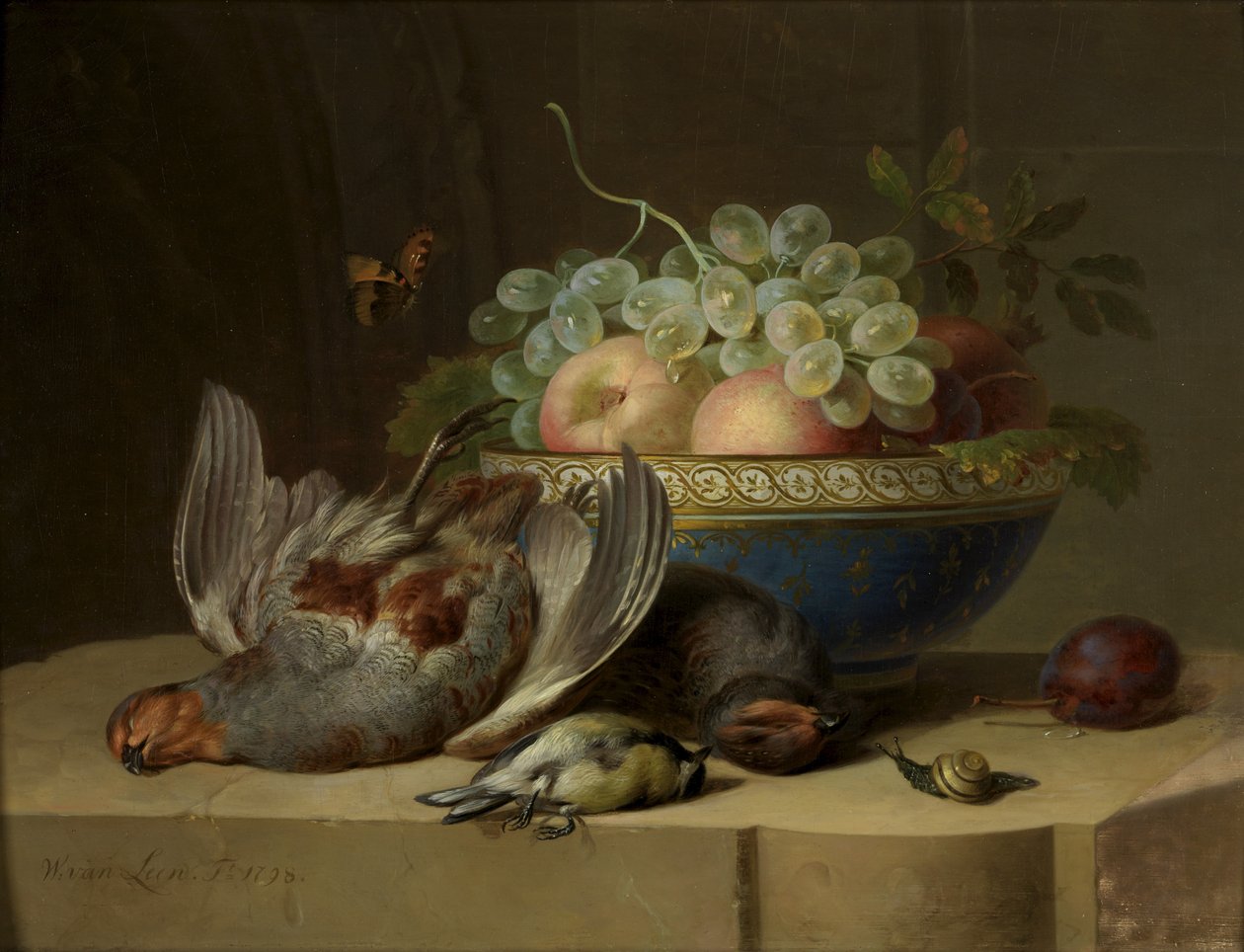 Ainda vida de Willem van Leen