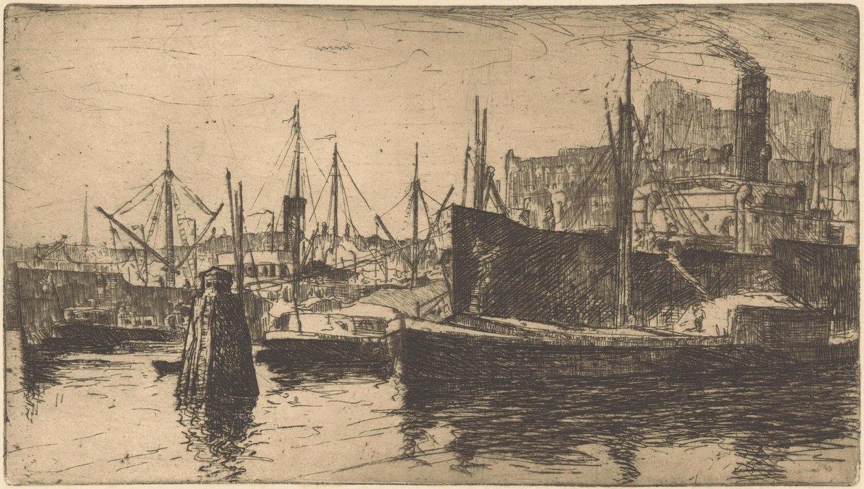 Rotterdam (título original no objeto) de Willem Adrianus Grondhout