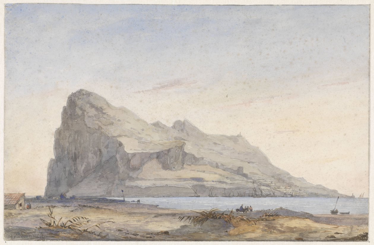Rocha de Gibraltar de Willem Anthonie van Deventer