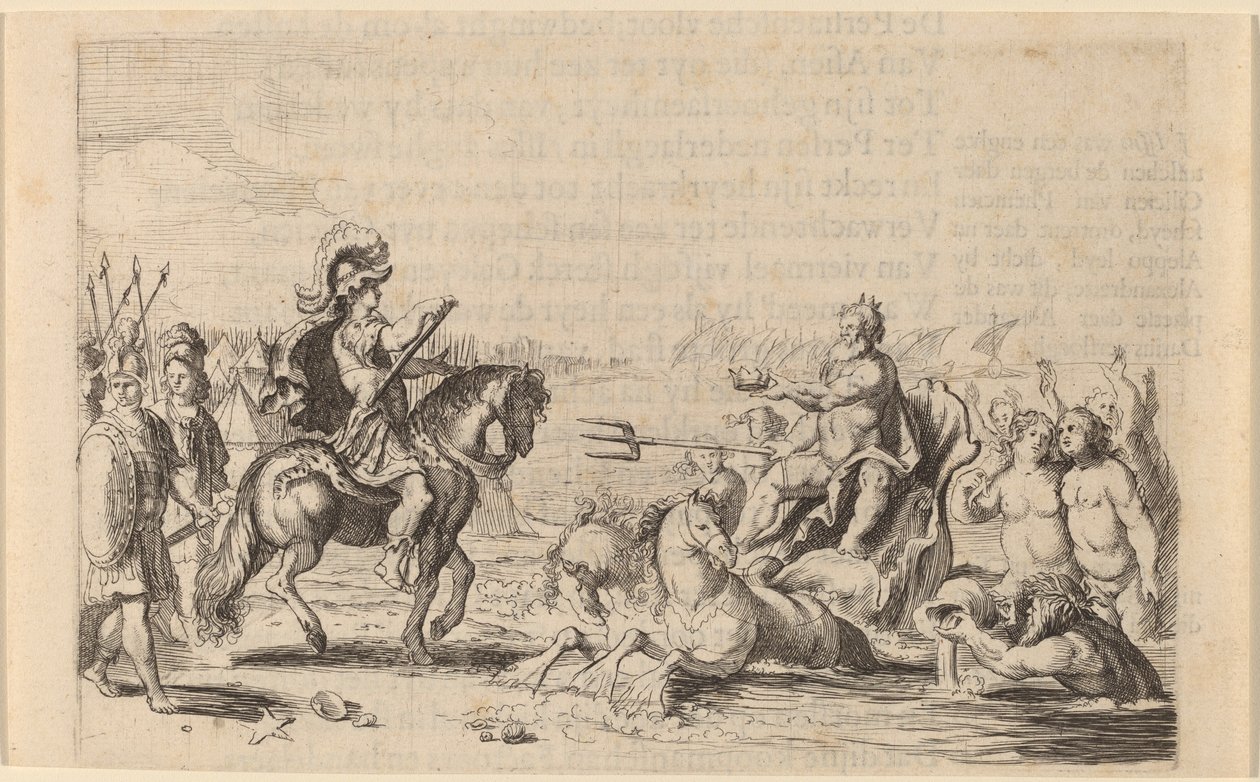 Alexandre o Grande e Netuno de Willem Basse