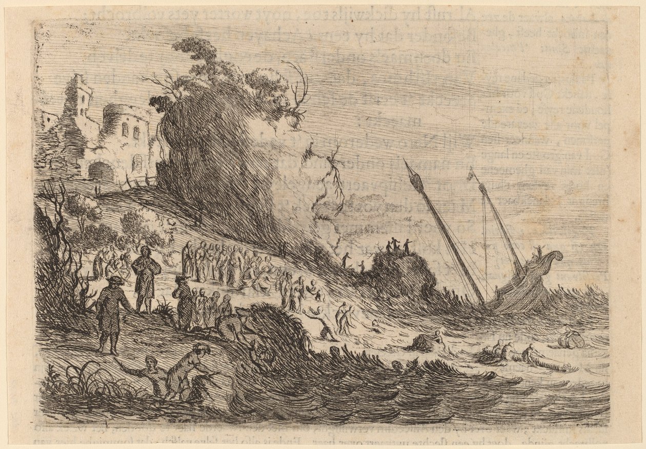 São Paulo naufragou na Ilha de Malta de Willem Basse