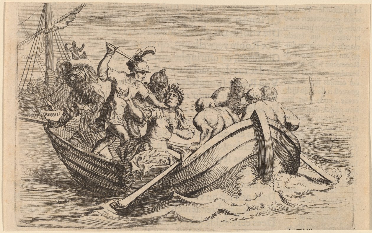 O esfaqueamento de Pompeu de Willem Basse