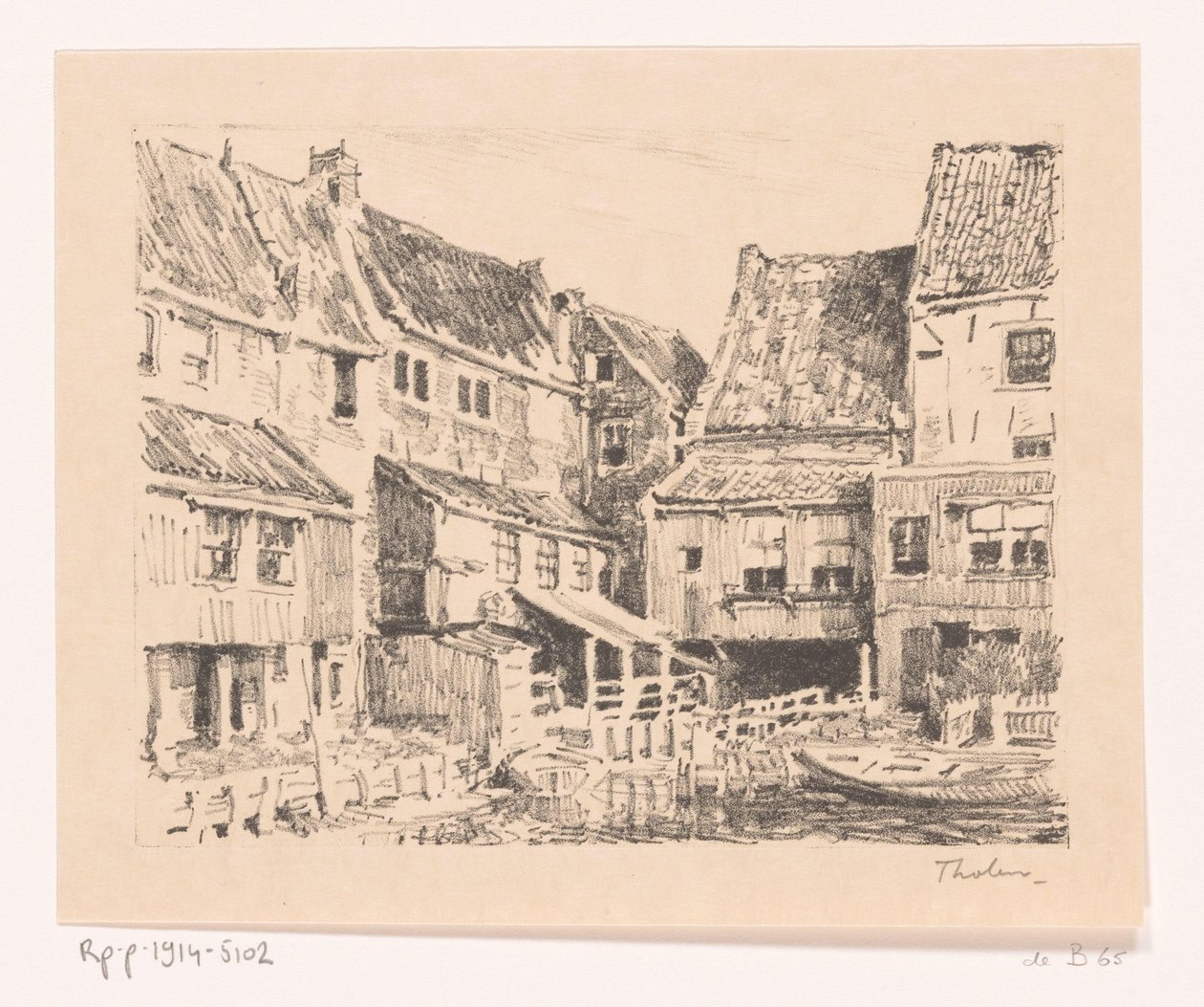 Costas de casas antigas, Enkhuizen
Casas antigas, Enkhuizen (título original) de Willem Bastiaan Tholen (signed by artist)