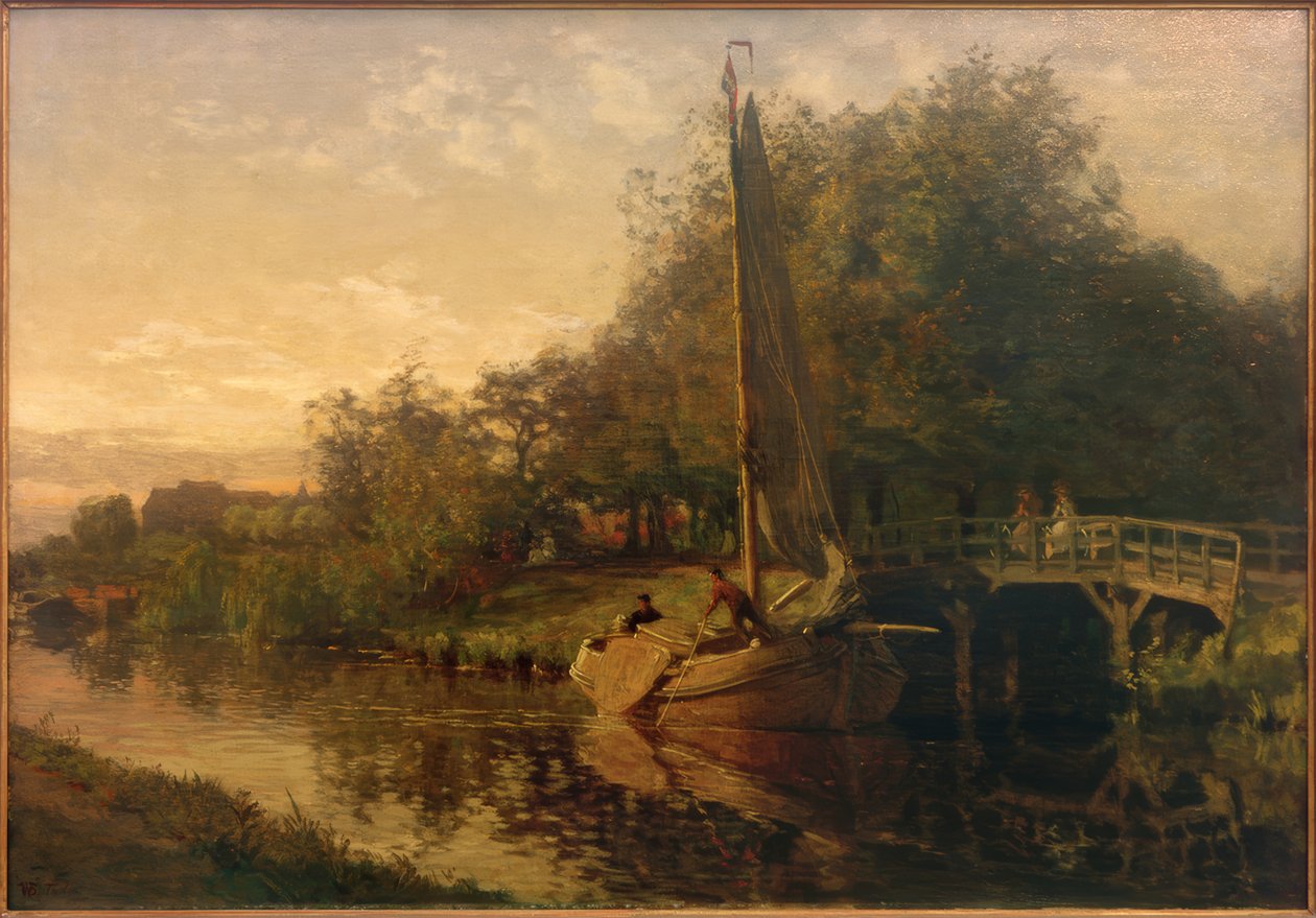Na ponte branca de Willem Bastiaan Tholen