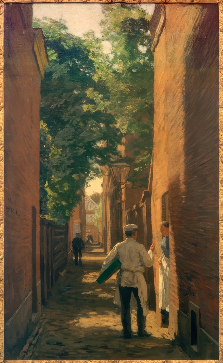 Beco em Haia de Willem Bastiaan Tholen
