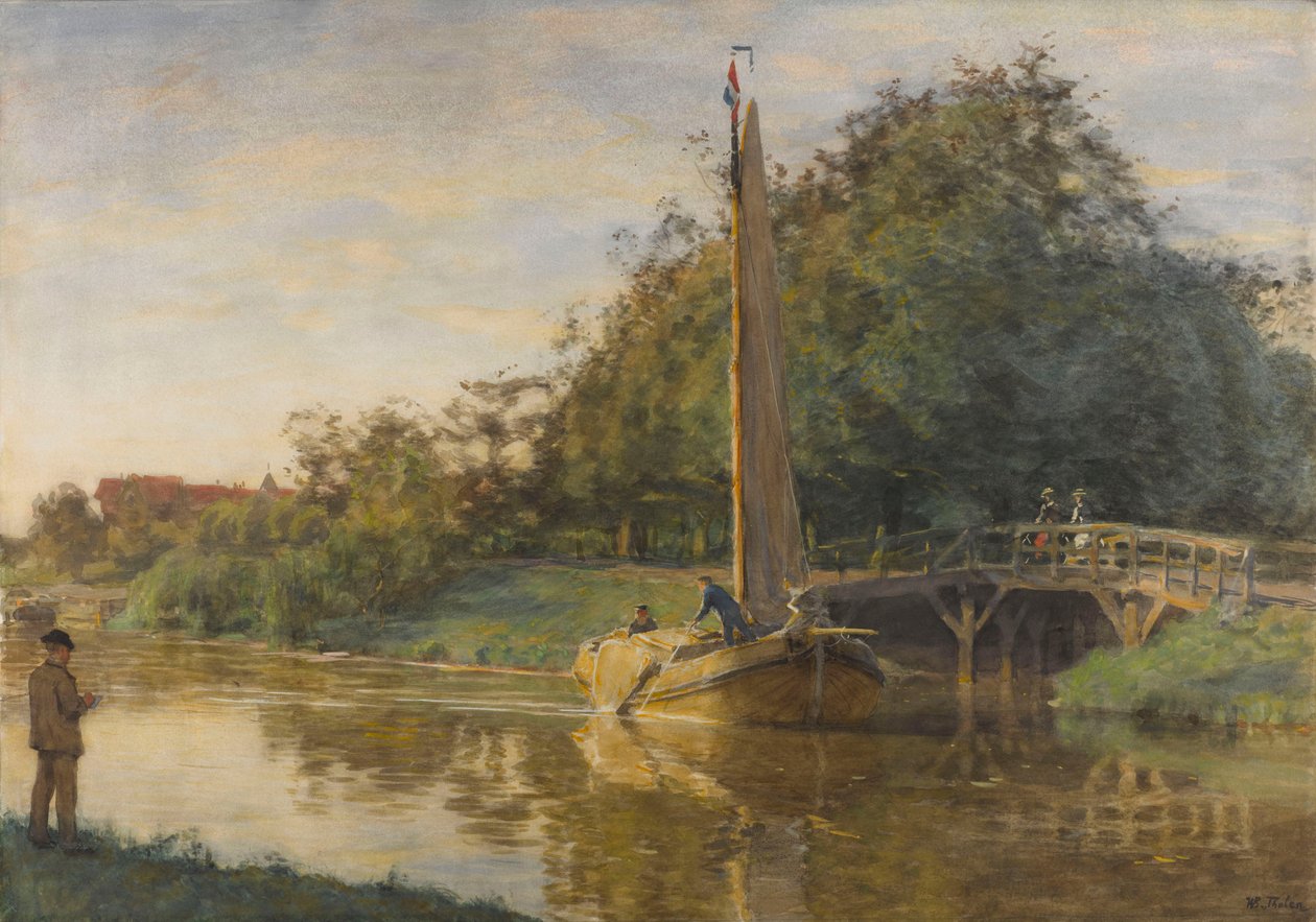 Koninginnegracht, ca 1901-1905. de Willem Bastiaan Tholen