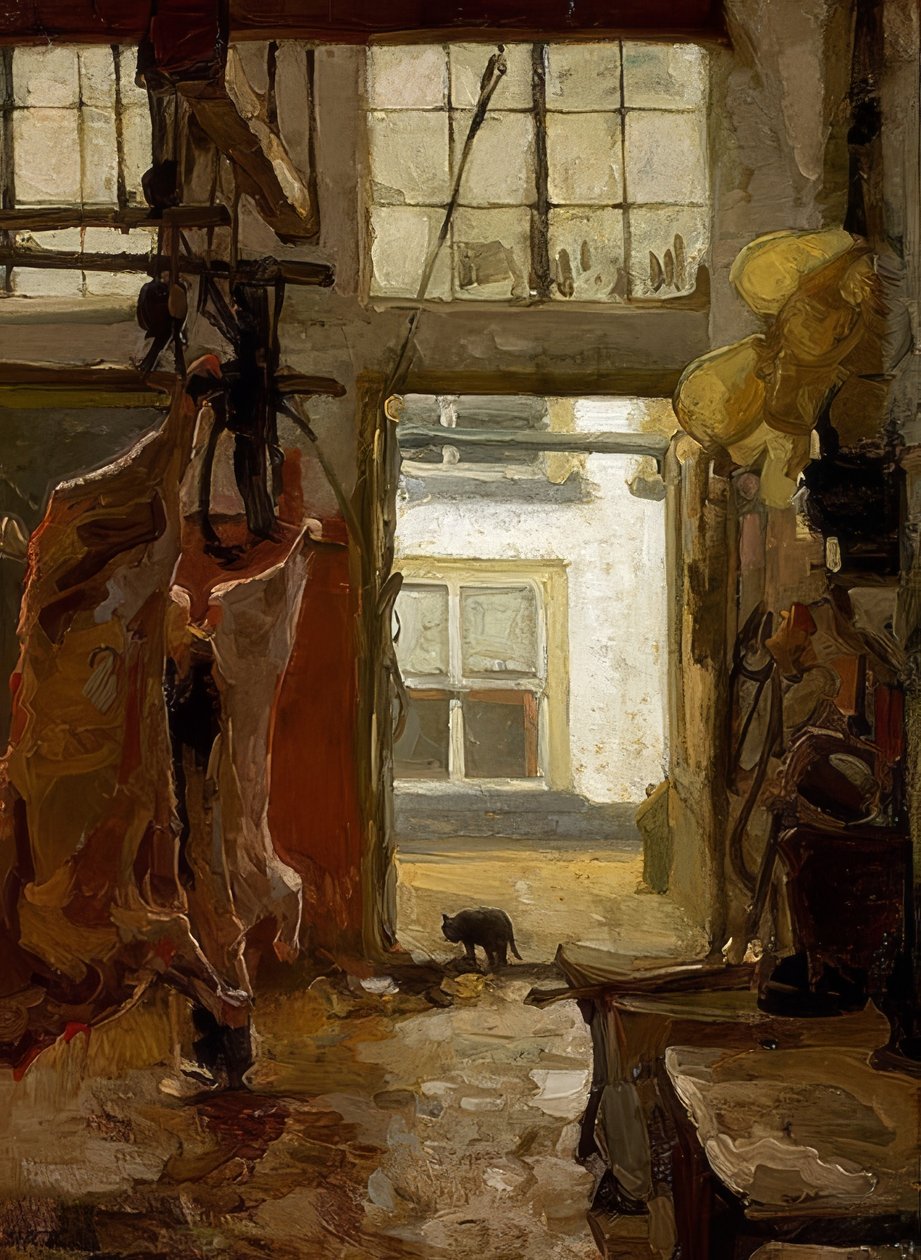 Matadouro. 1889 de Willem Bastiaan Tholen