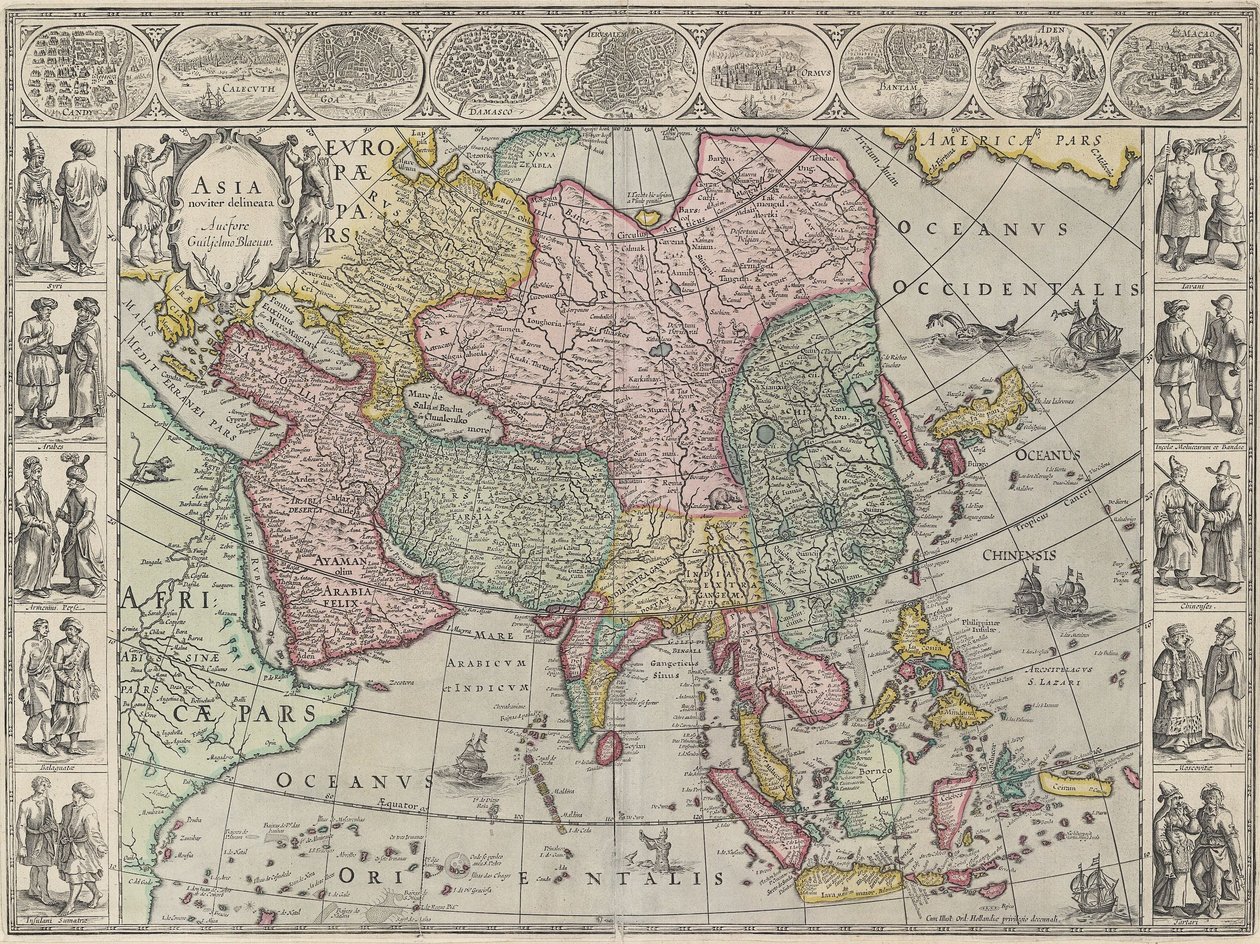 010 amesterdão allard ásia noviter de Willem Blaeu