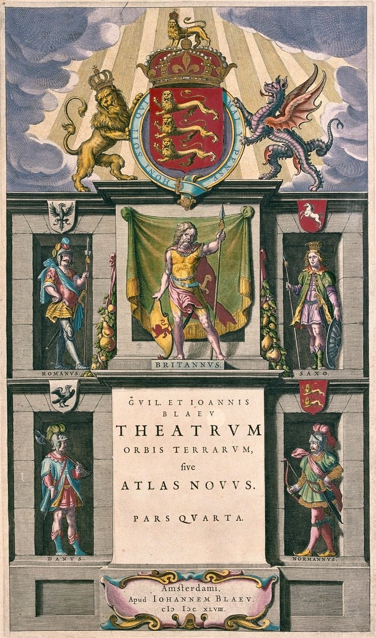 no "Theatrum Orbis Terrarum, sive Atlas Novus" de Willem Blaeu, Amesterdão de Willem Blaeu