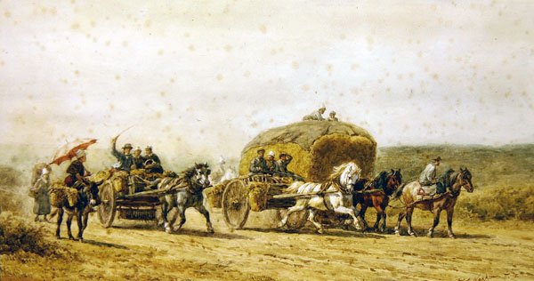 A Corrida ao Mercado de Willem Carel Nakken