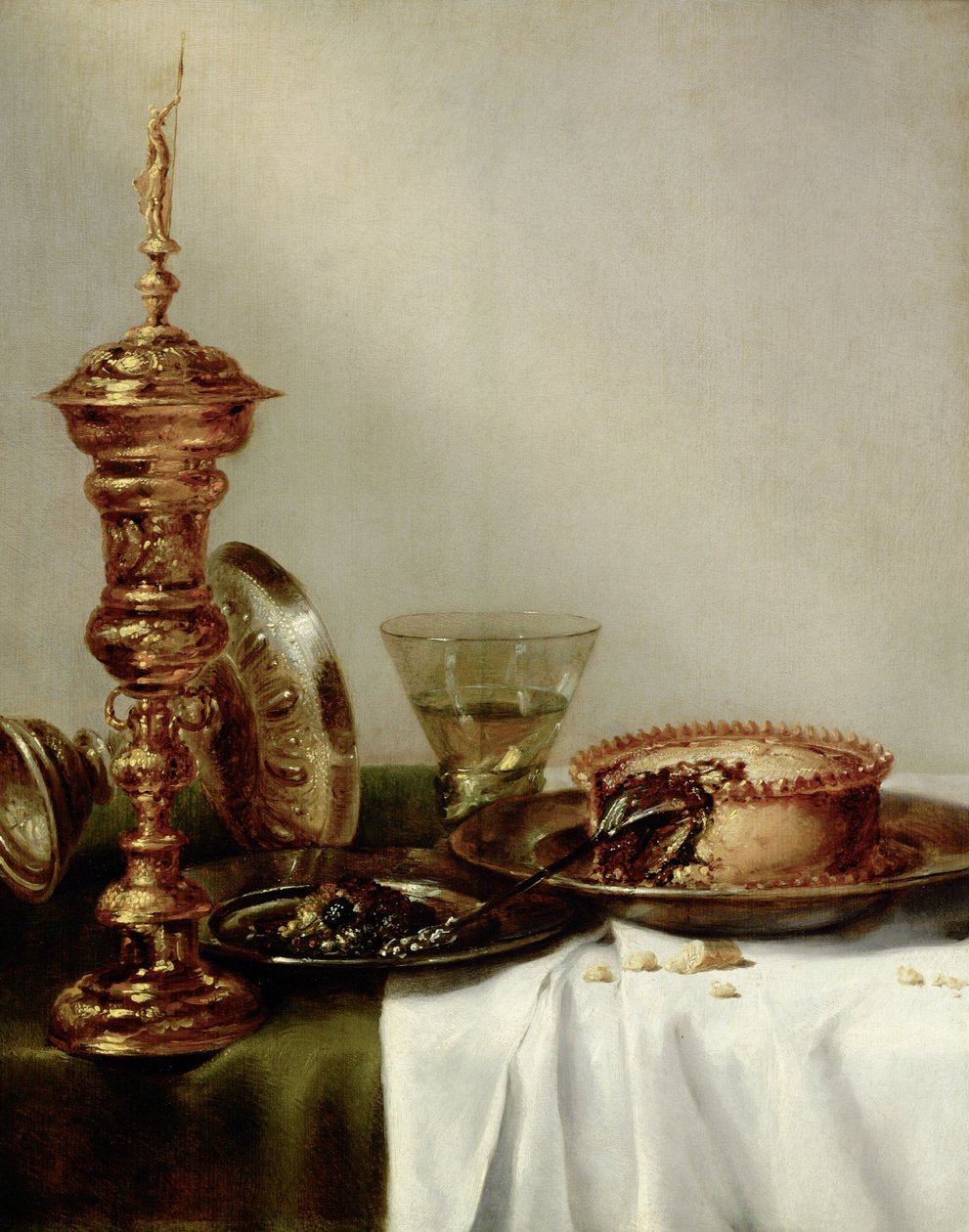 Mesa coberta, 1634. de Willem Claesz. Heda