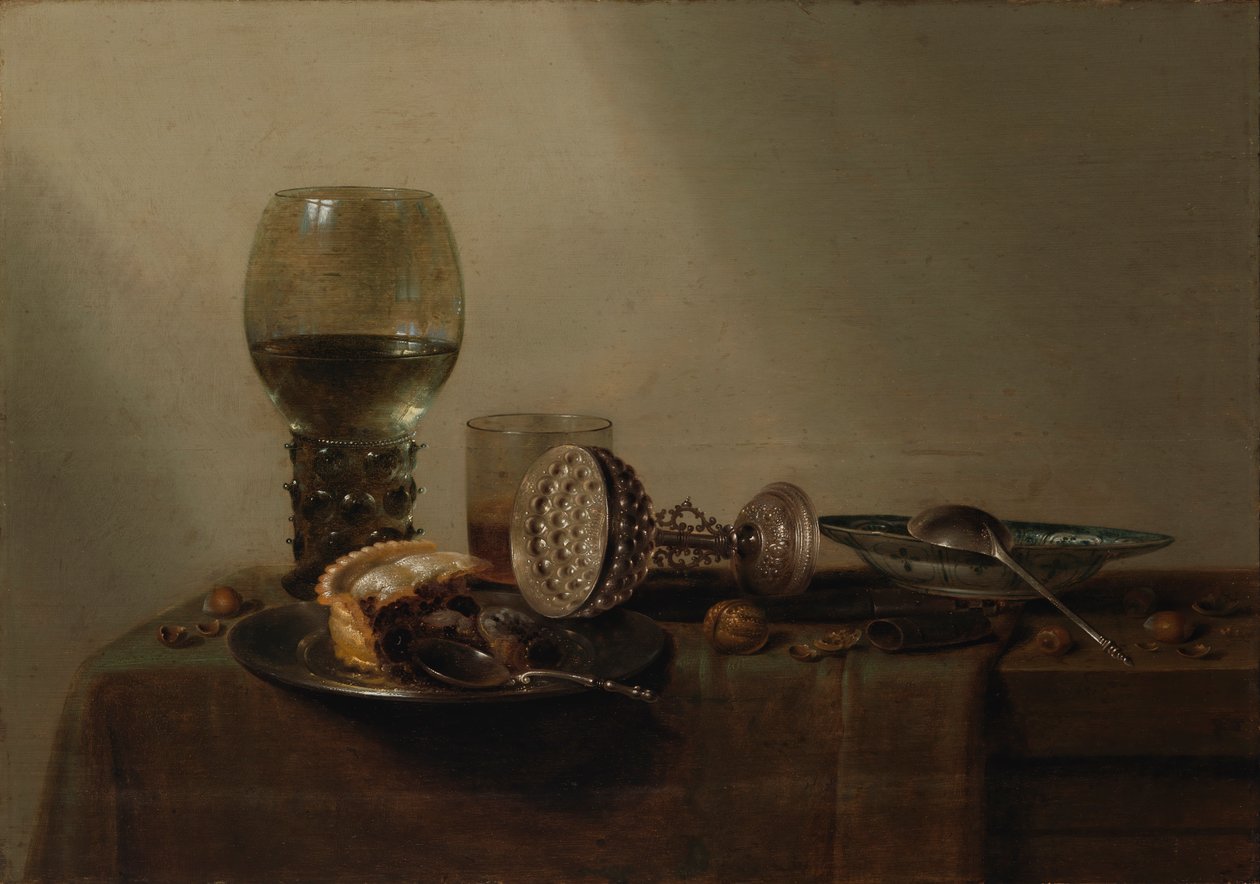 Natureza morta, 1637. de Willem Claesz. Heda