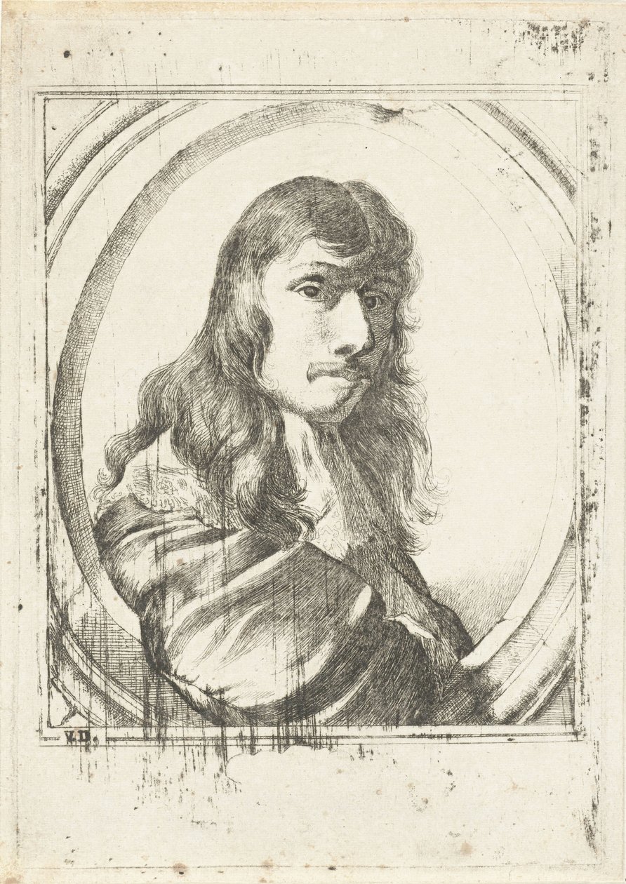Auto-retrato de Nicolaes van Helt Stockade de Willem Cornelis van Dijk