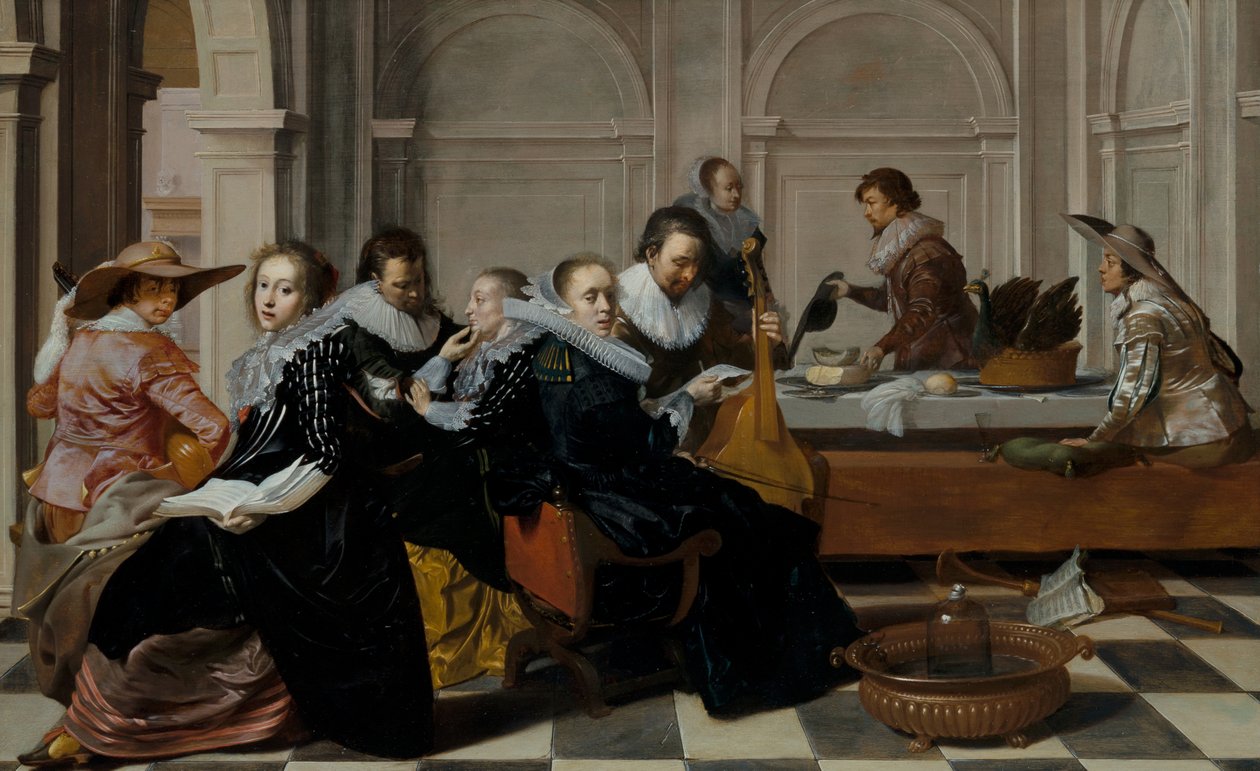 Festa musical de Willem Cornelisz Duyster