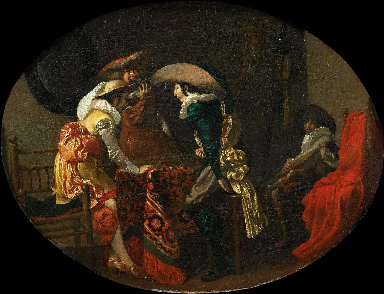 Os jogadores do Tric-trac de Willem Cornelisz Duyster
