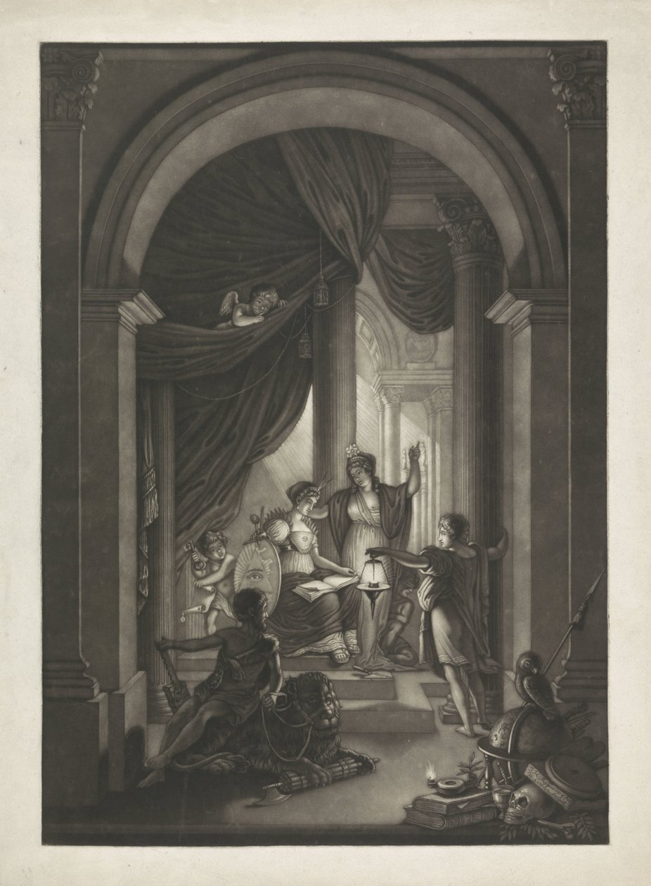 Alegoria da Maçonaria, c. 1810-1840 de Willem Grebner
