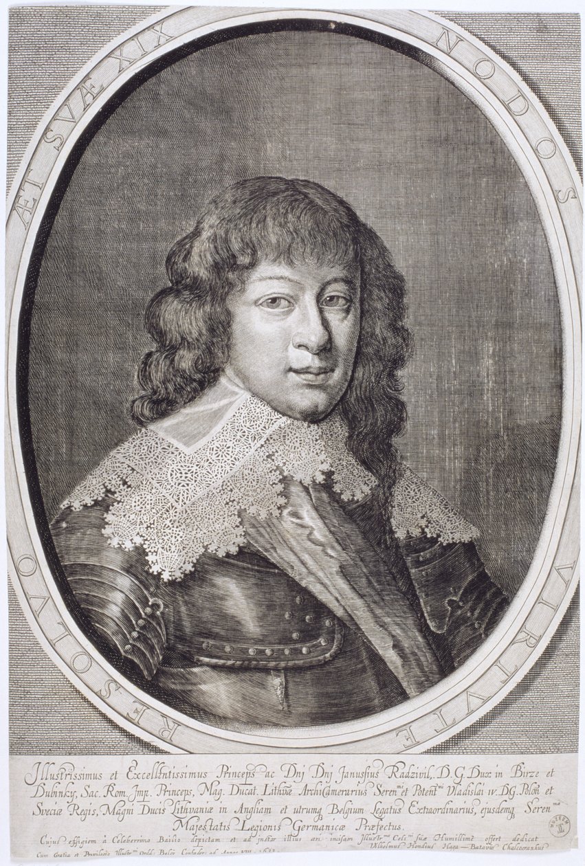 Janusz Radziwill (1612-1655) 1633 de Willem Hondius
