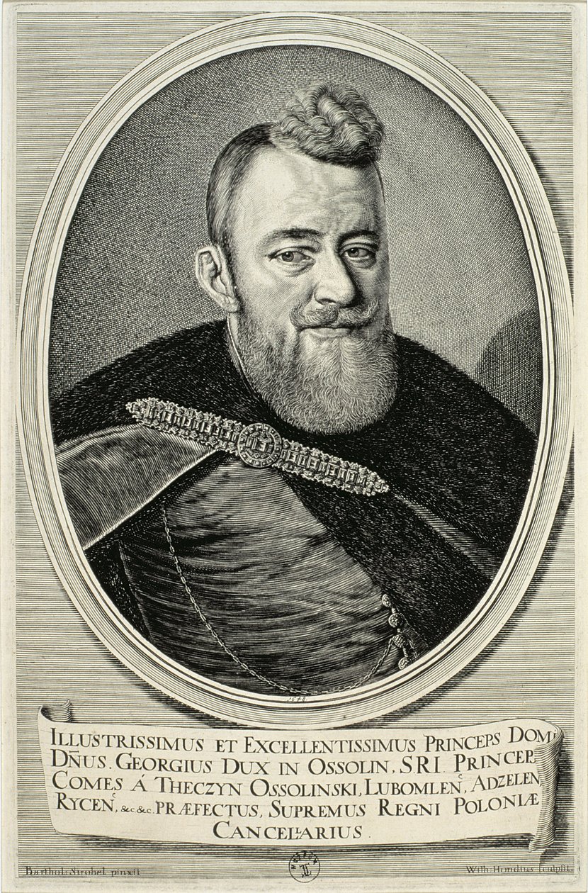 Jerzy Ossolinski (1595-1650) 1648 de Willem Hondius