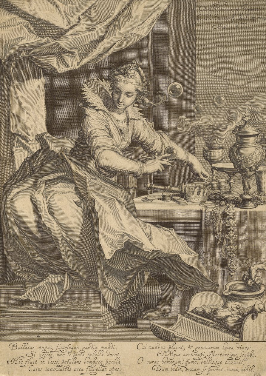 Vanitas de Willem Isaacsz van Swanenburg