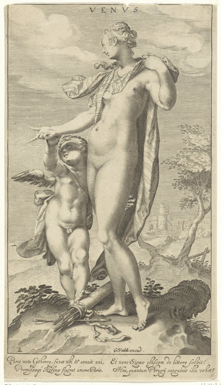 Vénus e Cupido
Vénus (título sobre o objecto)
Julgamento de Paris (título da série) de Willem Isaacsz. van Swanenburg