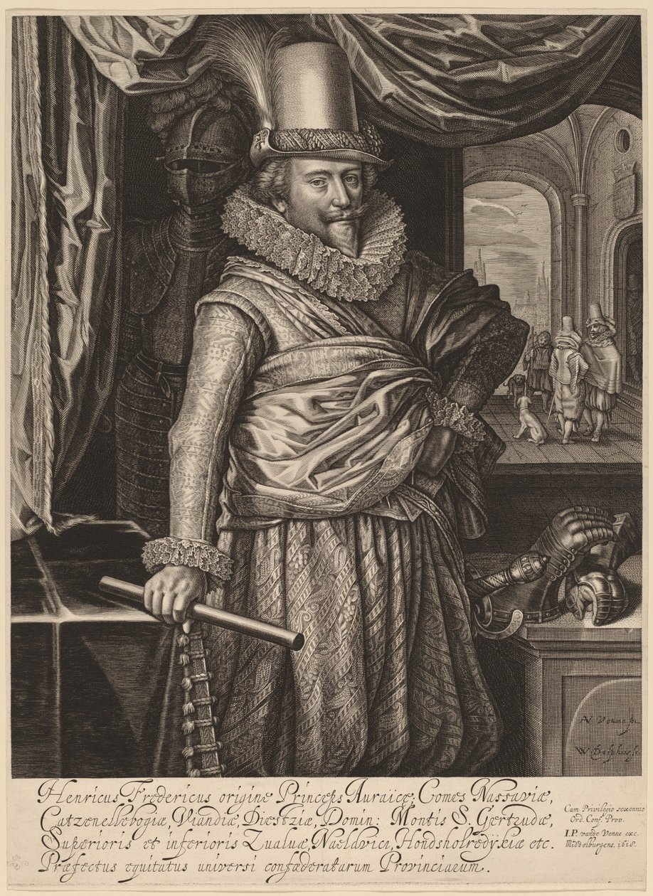 Frederik Hendrik, Príncipe de Nassau-Orange de Willem Jacobsz Delff