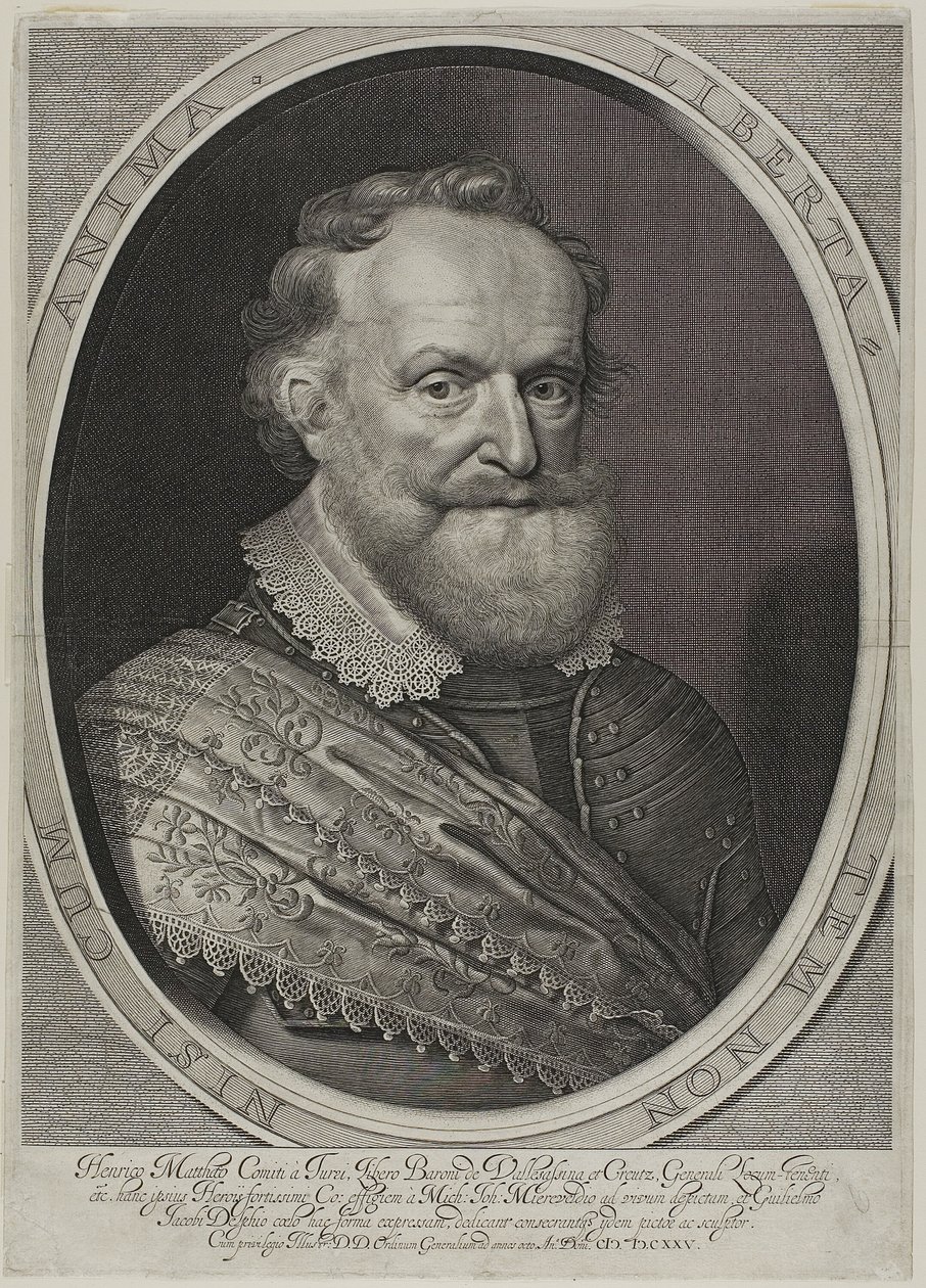 Henrique Matias, Conde de Thurn e Taxis de Willem Jacobsz. Delff