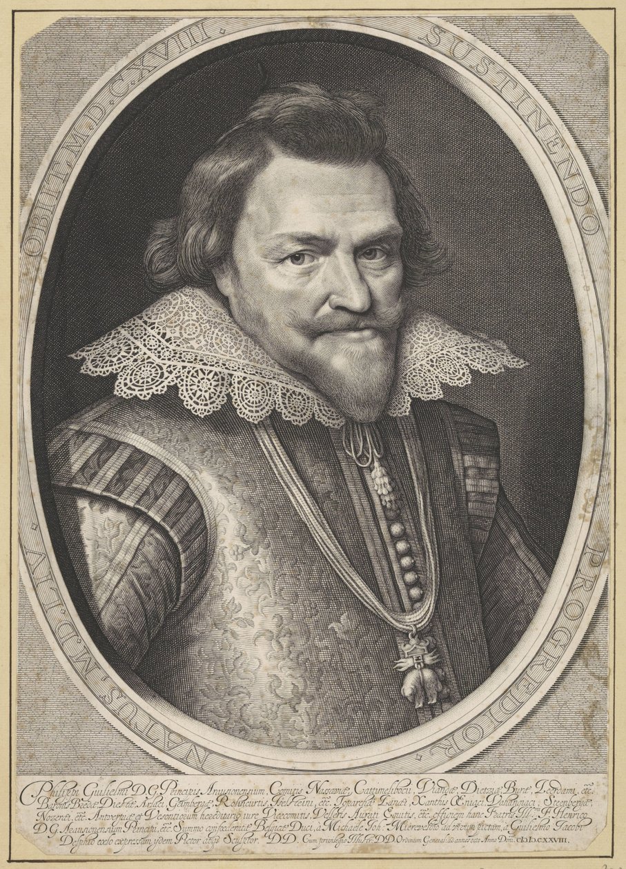 Retrato de Philip William, Príncipe de Orange de Willem Jacobsz Delff
