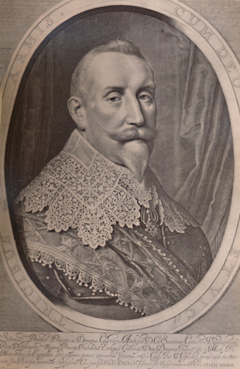 Gustavus Adolphus, Rei da Suécia, século XVII, 1894 de Willem Jacobzoon Delff