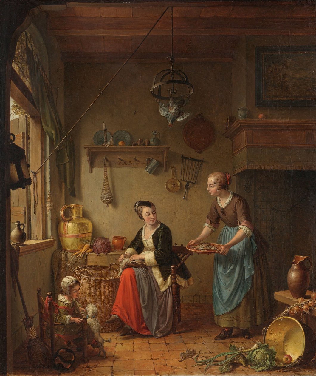 A Cozinha de Willem Joseph Laquy