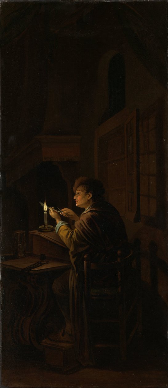 Tríptico: Alegoria do Treinamento Artístico de Willem Joseph Laquy