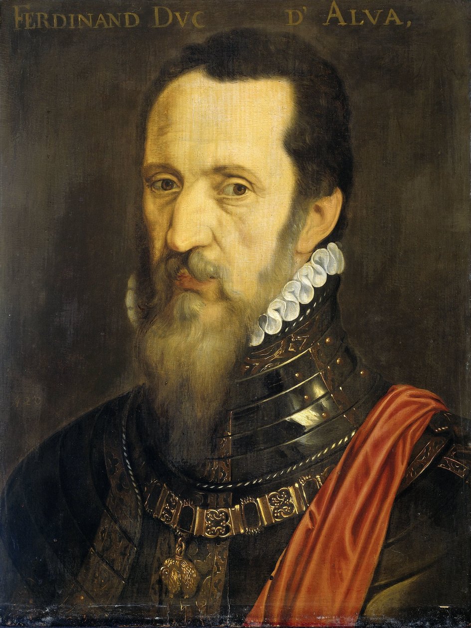 Portrait of Fernando Alvarez de Toledo, Duke of Alba de Willem Key (copy after)