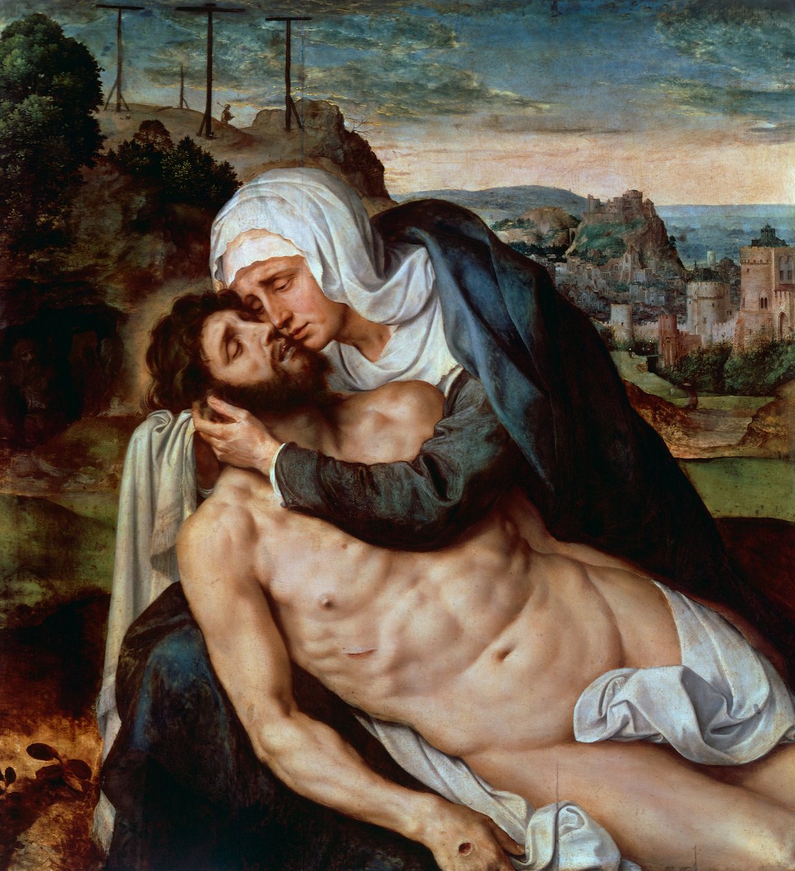 Lamentação sobre Cristo morto de Willem Key