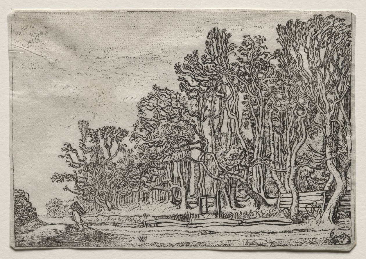 O Conjunto das Paisagens: Duas Sebes de Tábua de Willem Pietersz Buytewech