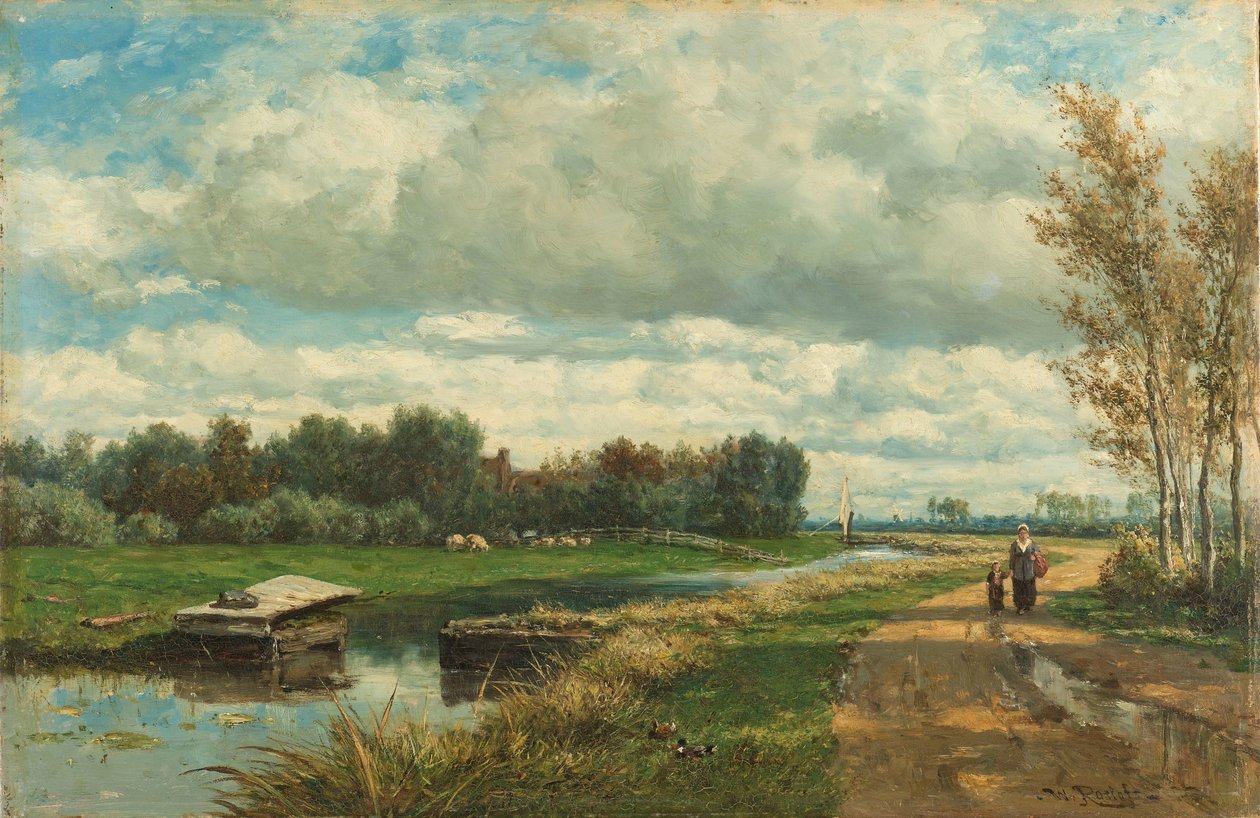Paisagem nos arredores de Haia
Paisagem nos arredores de Haia de Willem Roelofs (I)