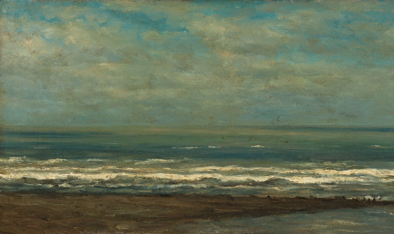 Seascape perto de Heijst de Willem Roelofs (I)