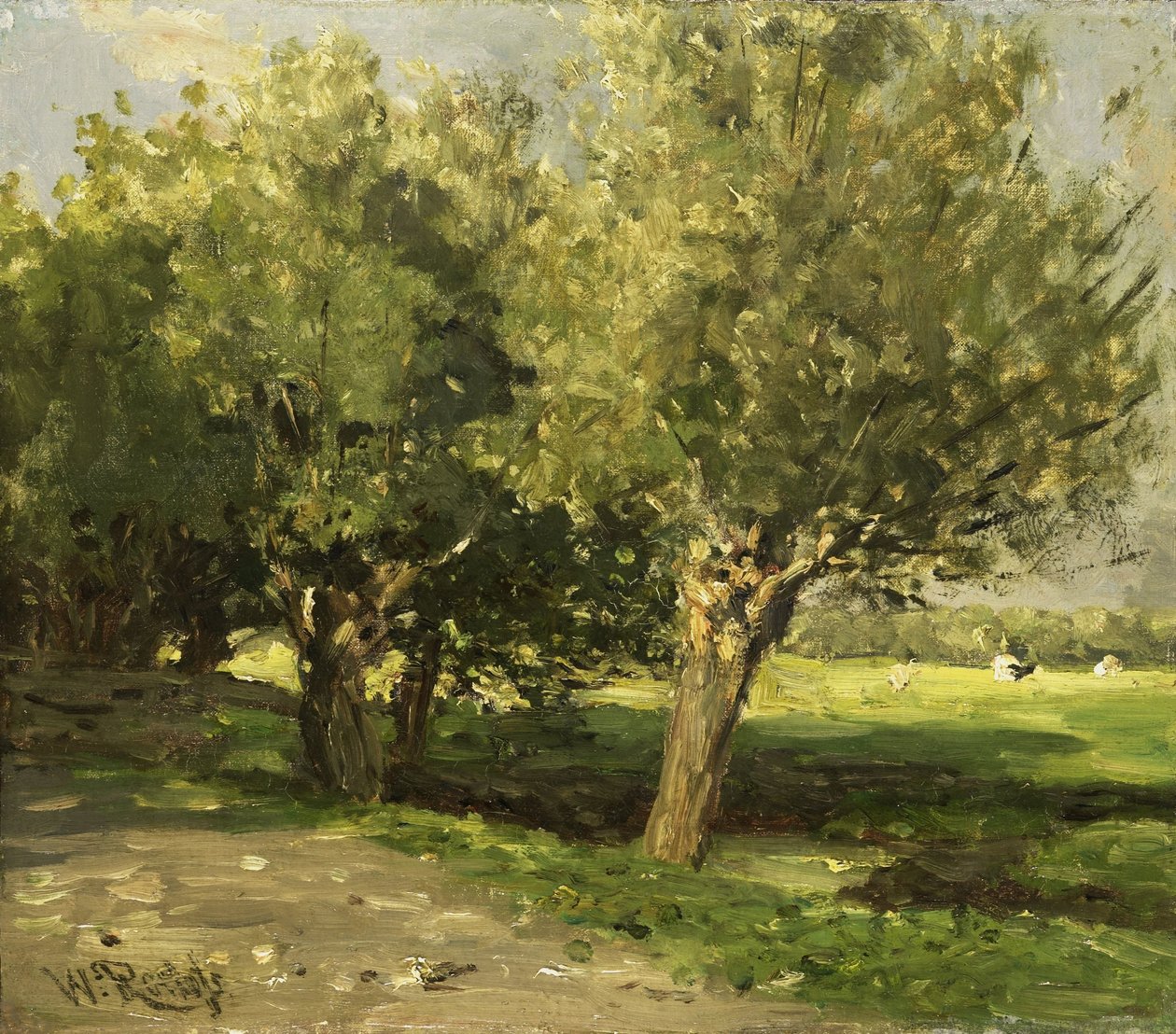 Salgueiros de Willem Roelofs (I)