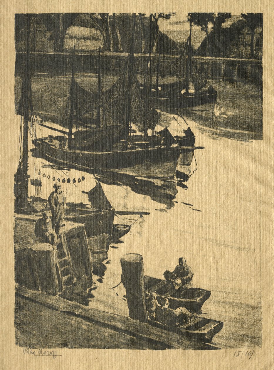 O cais. de Willem Roelofs