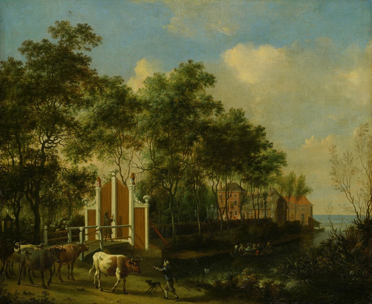 A casa de campo do presidente da câmara Nicolaas Pancras de Willem Schellinks