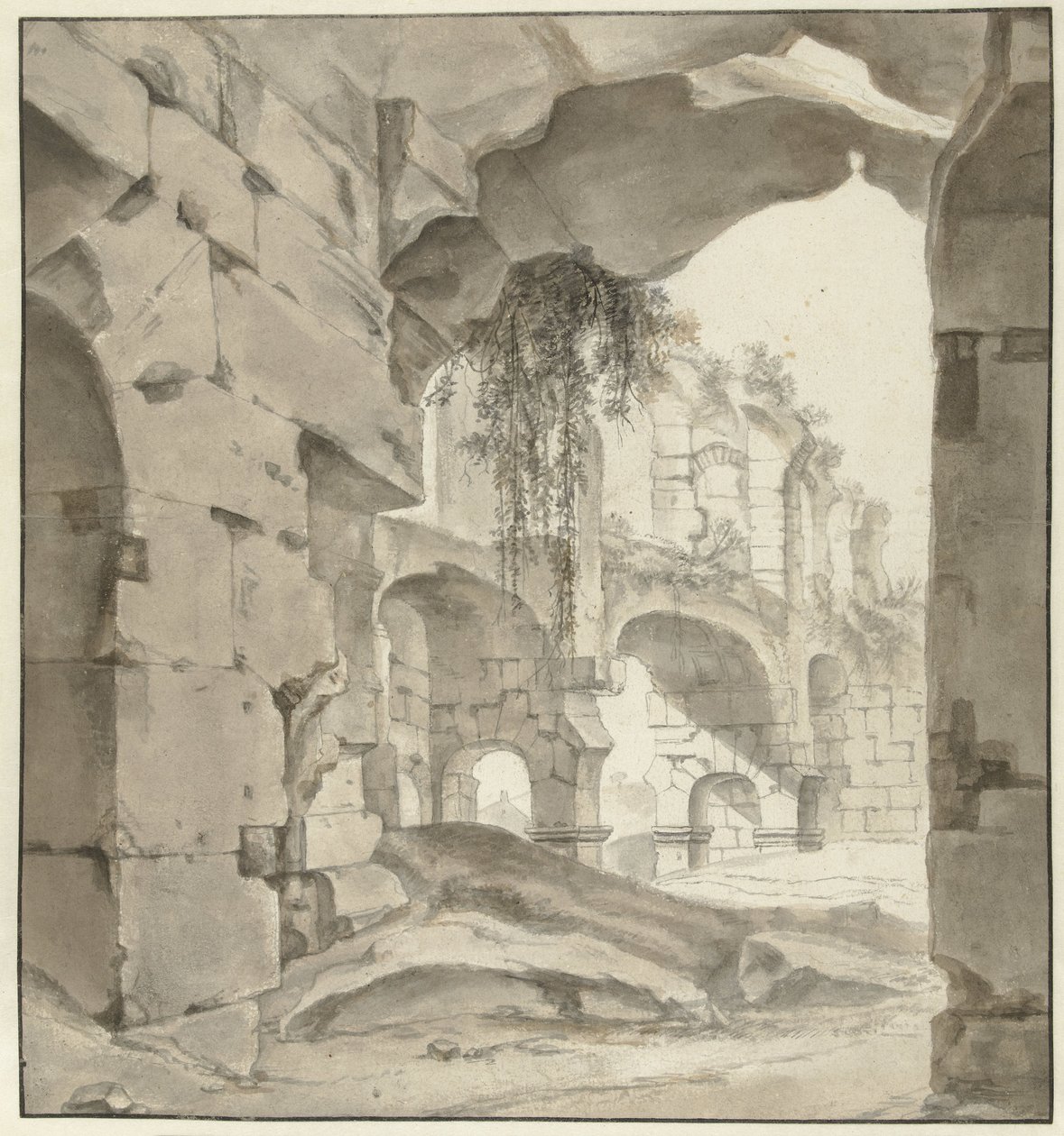 Ruínas romanas de Willem Schellinks