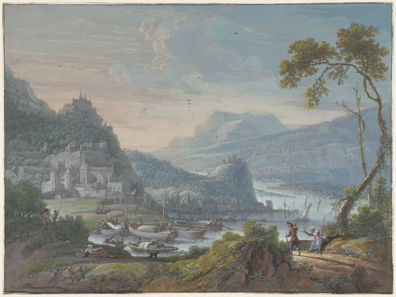 Paisagem fluvial de Willem Troost (I)