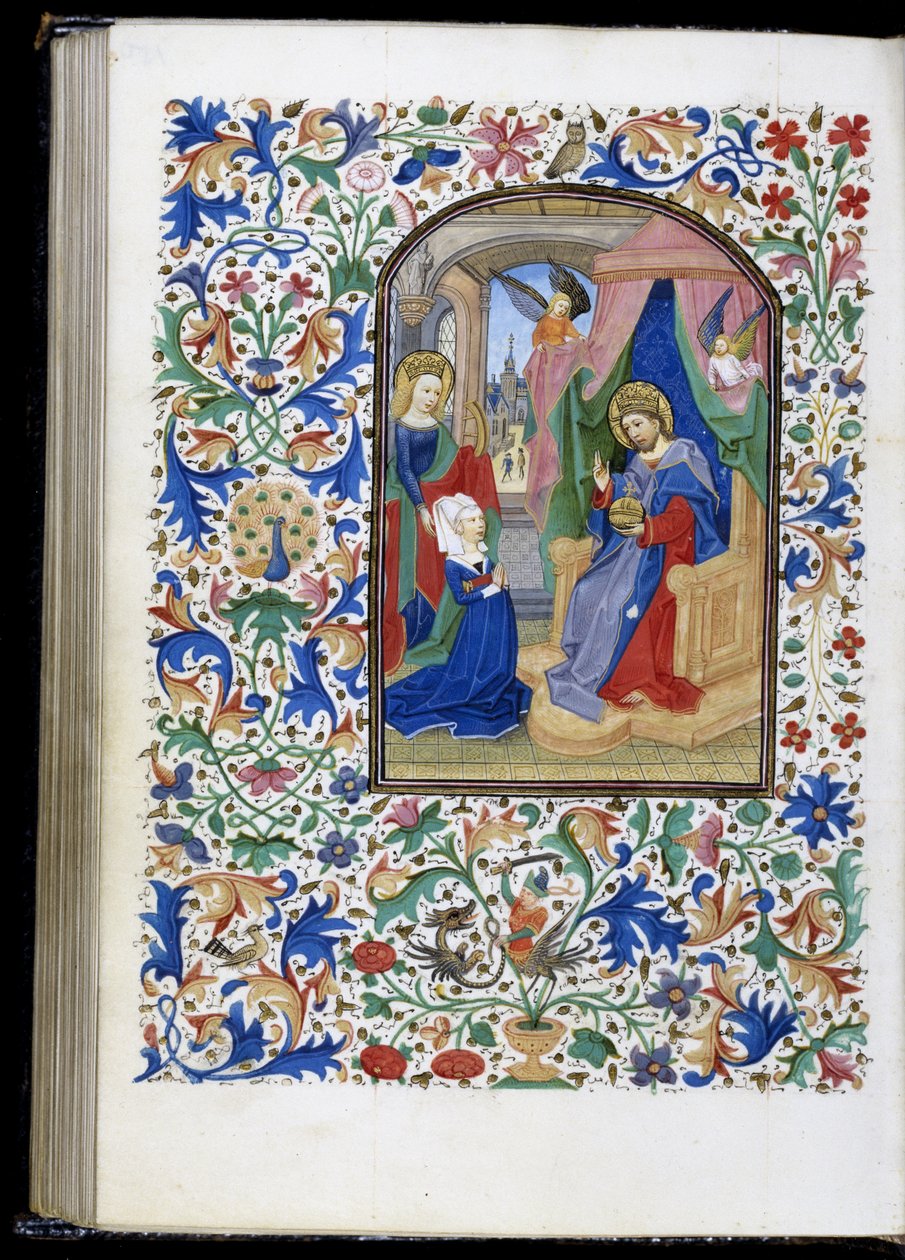 Besitzer von der heiligen Katharina Christus vorgestellt de Willem Vrelant