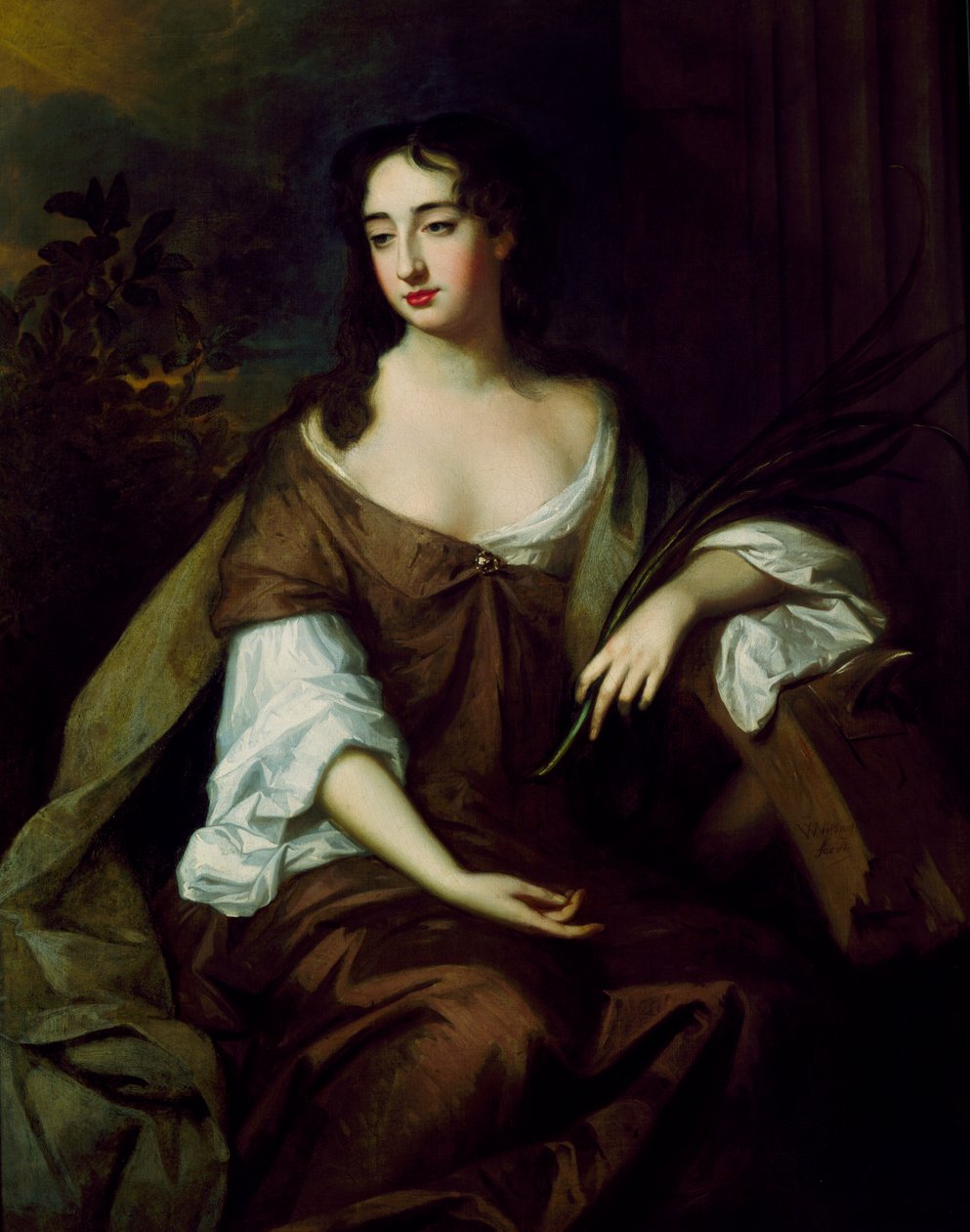 "Uma Senhora como Santa Catarina", século XVII. de Willem Wissing
